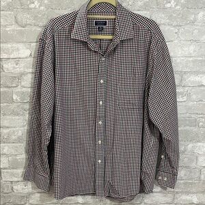 Club Room Performance Multicolor Checkered Button-Down Shirt